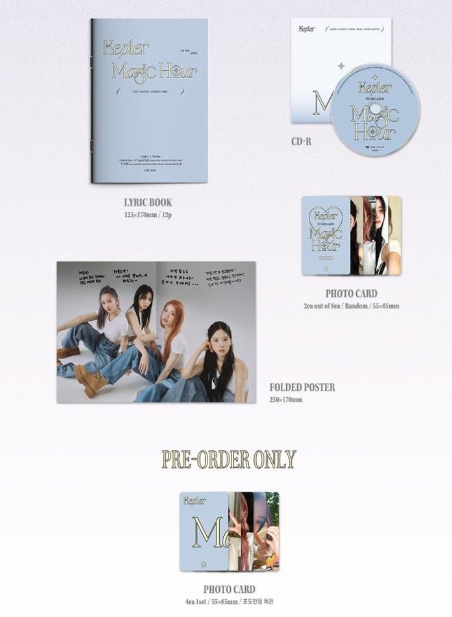 كوريا Kep1er - Magic Hour 5th Mini Album Unit Ver (Tropical Light) - Image 5