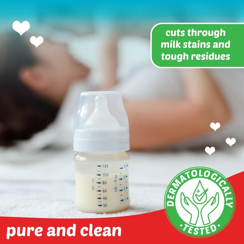 9Easy Baby Bottle Cleanser - 1L - Pack of 3 - Image 3