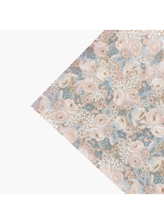 Findz Floral Print Paper Gift Wrap - 70x200 cms - Image 3