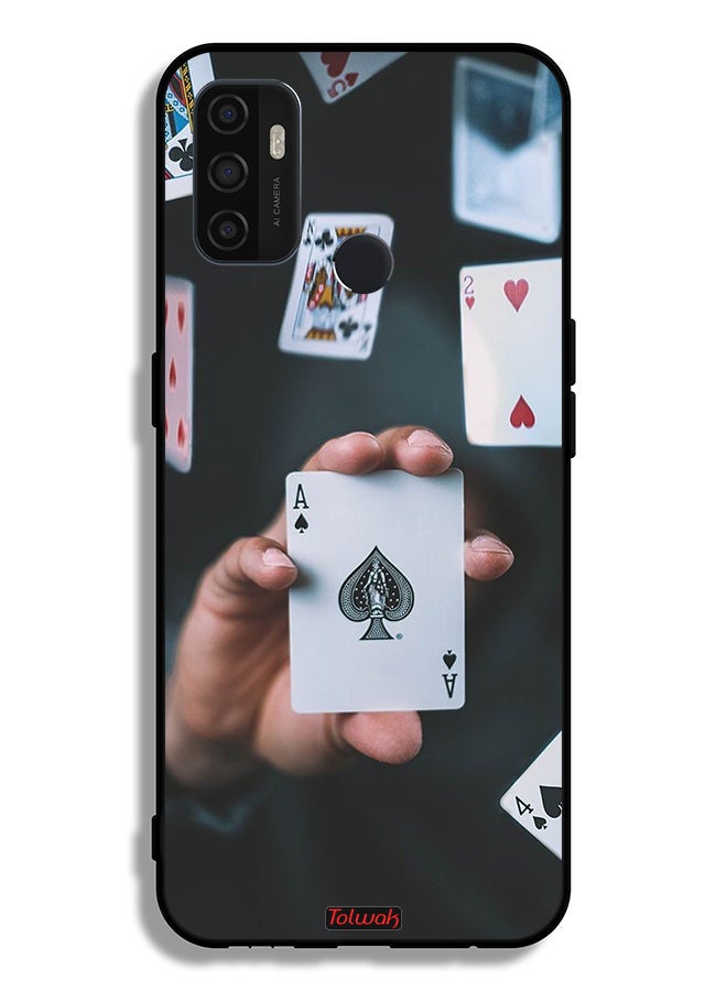 Tolwak Oppo A32 Protective Case Cover Cards - Image 2