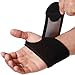 NeoTech Care Wrist Band Elastic Breathable Fabric Adjustable Compression Strap Men Women Right or Left Support Wrap for Protection or Sports Black Color Size L 1 Unit - Image 1
