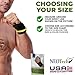 NeoTech Care Wrist Band Elastic Breathable Fabric Adjustable Compression Strap Men Women Right or Left Support Wrap for Protection or Sports Black Color Size L 1 Unit - Image 4