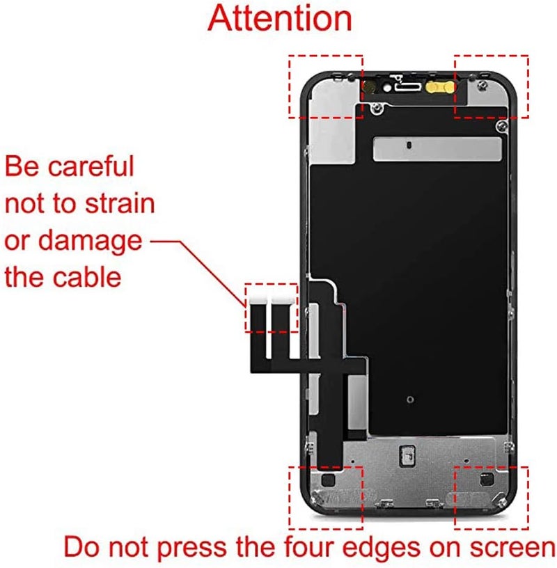Fixerman Store for iPhone 11 LCD Screen Replacement 6.1 inch, 3D Touch Display Digitizer Assembly with Repair Tools, Compatible with iPhone 11(A2111, A2223, A2221) (6.1 inch) - Image 3