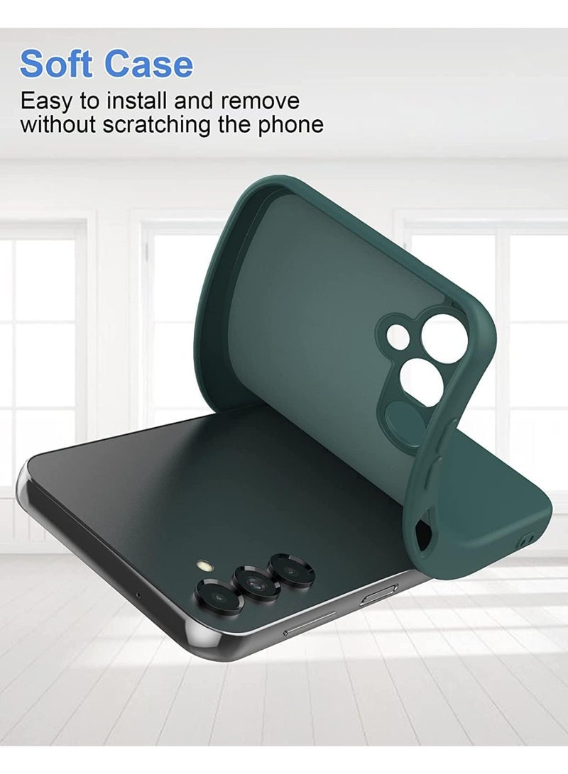 Samsung Galaxy A17 5G Case Cover Soft Silicone Case Light weight Back Cover Matte Finish Shockproof Cover Anti fingerprint Case Designed For Samsung Galaxy A17 5G - Image 4