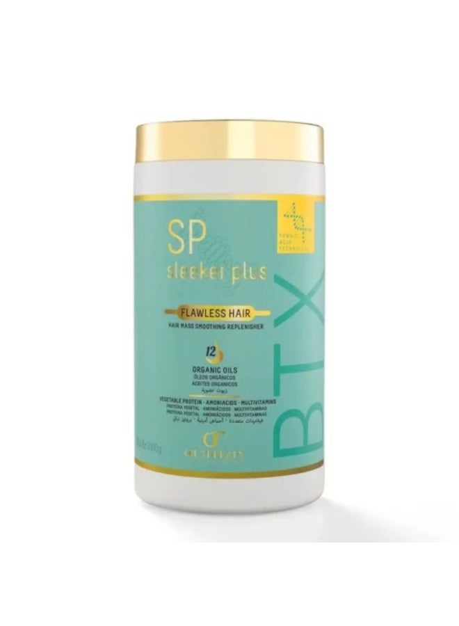 أس بي بوتوكس الشعر البرازيلي سليكر بلاس الذهبي - للشعر العادي 1000 مل - Image 1