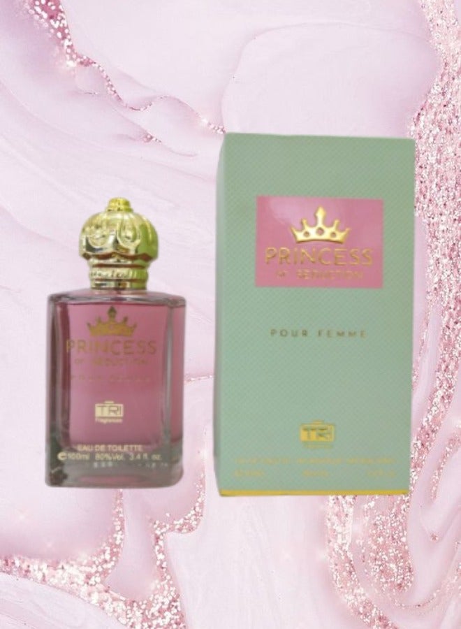 TRI 3 Pieces Princess Of Seduction EDT 100ML - Image 2