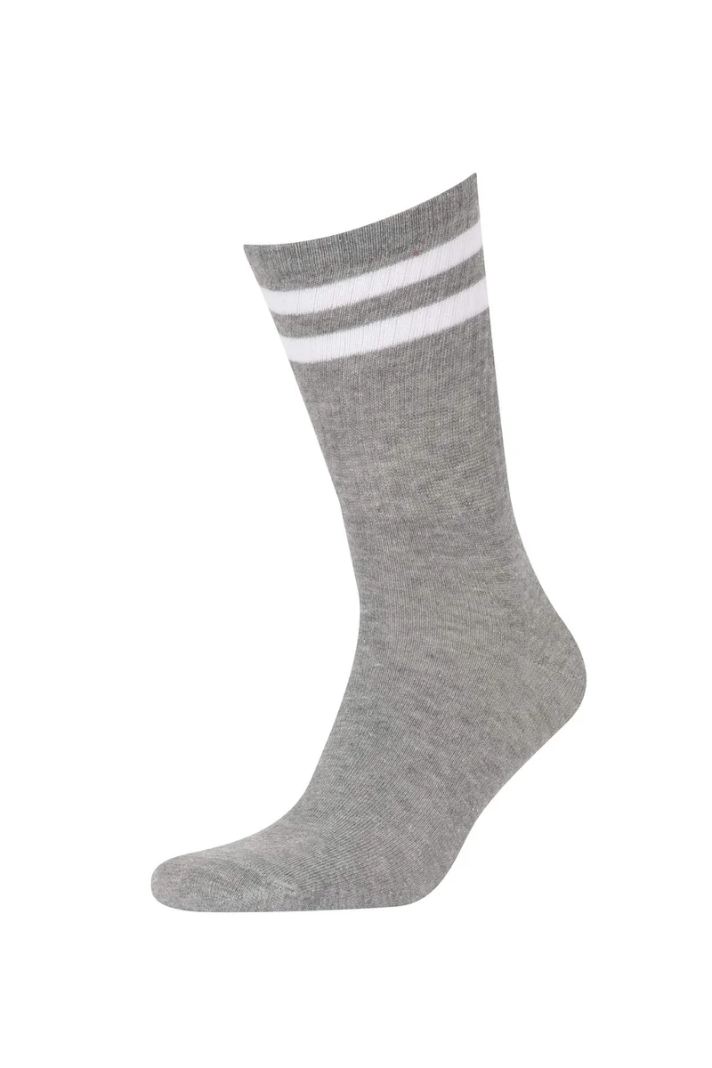 Defacto  Men's Defacto Fit 3 Pack Cotton Long Socks for Men | Best Price UAE