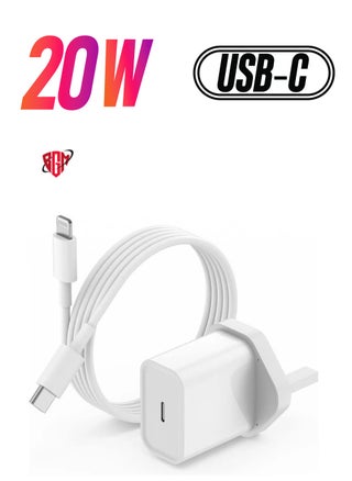 20W Type C Fast Charger Adapter for iphone 14 pro/ 14 pro max/14/13/12/11, USB C Fast Charging Plug with Cable 1M - pzsku/Z231E67071778293BE2ABZ/45/_/1738266769/d38fe928-5081-4d83-aaa8-f39088de261a