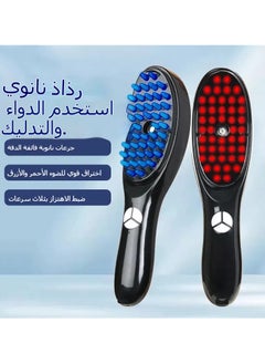 General Massage Comb Scalp Meridian Comb Hair Comb Rlectric Care Comb Red Light Hair Growth Comb Medicinal Device Hair Growth Instrument  - Image 2