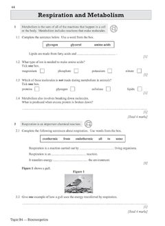 GCSE Combined Science AQA Exam Practice Workbook - Foundation (includes answers)  - Image 4