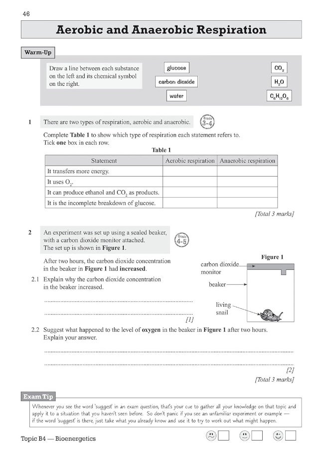 null - GCSE Combined Science AQA Exam Practice Workbook - Foundation (includes answers) - Image 1