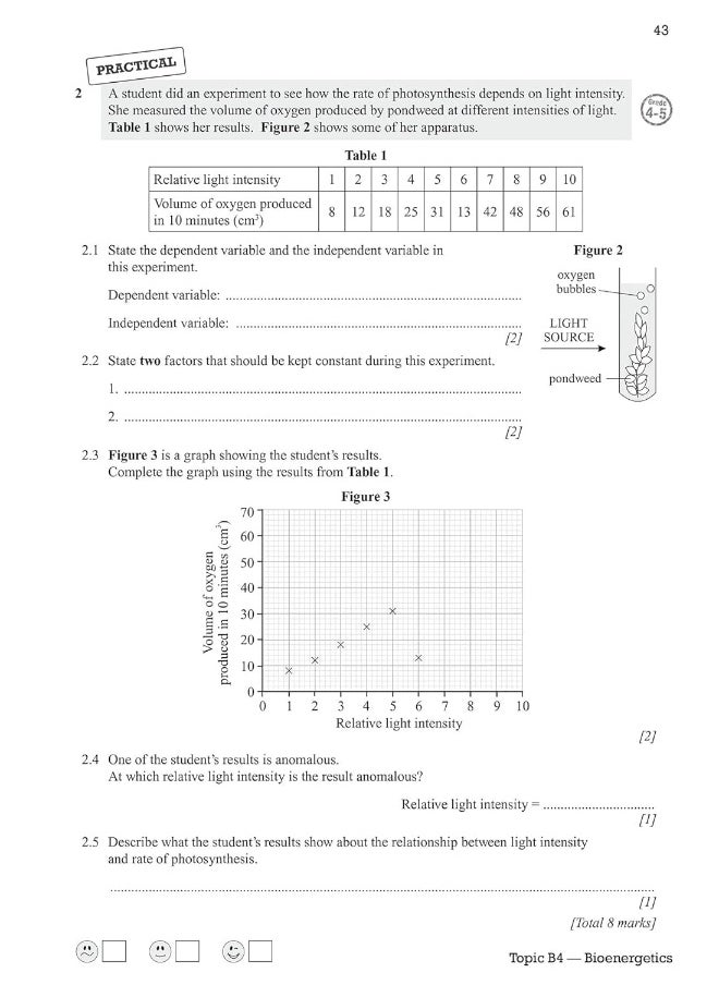 null - GCSE Combined Science AQA Exam Practice Workbook - Foundation (includes answers) - Image 1