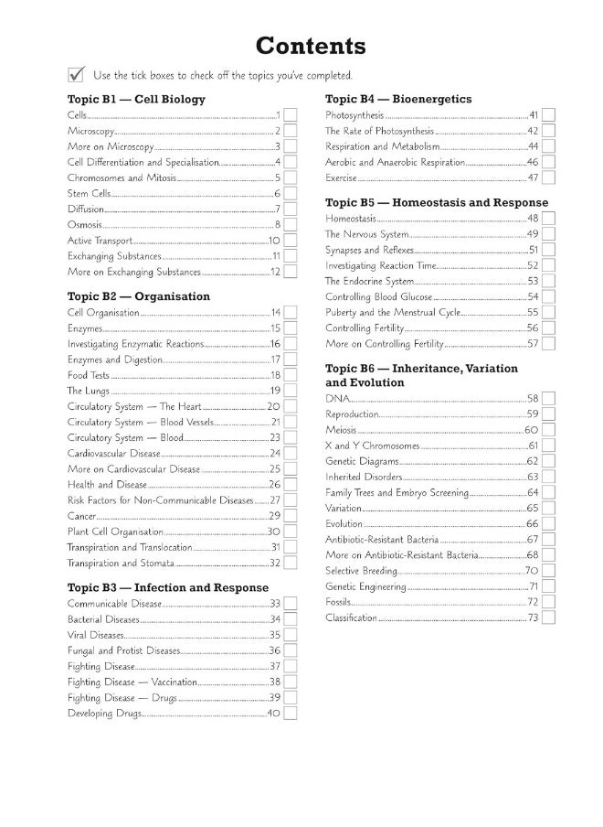 null - GCSE Combined Science AQA Exam Practice Workbook - Foundation (includes answers) - Image 1