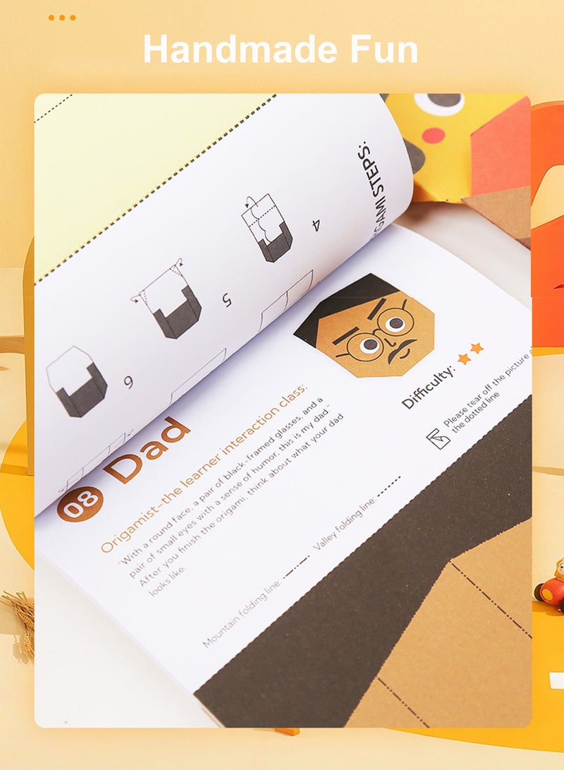 Splendors 90 Pcs Origami Paper Kids Origami Kit Toys Enlarged Size For Aged 4-12 - Image 4