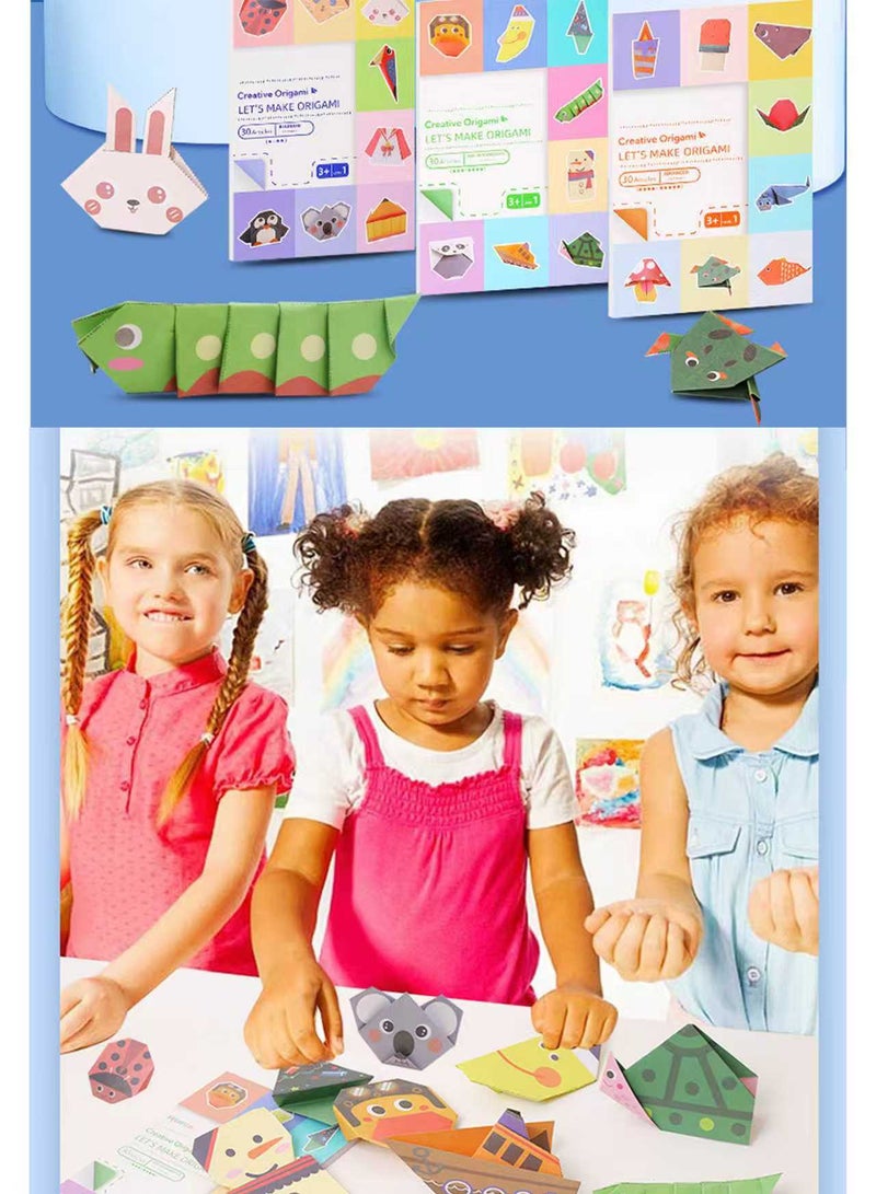Splendors 90 Pcs Origami Paper Kids Origami Kit Toys Enlarged Size For Aged 4-12 - Image 5