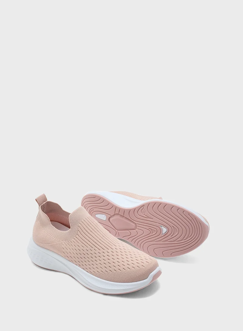 Ginger Fly Knit Comfort Slip On Shoe