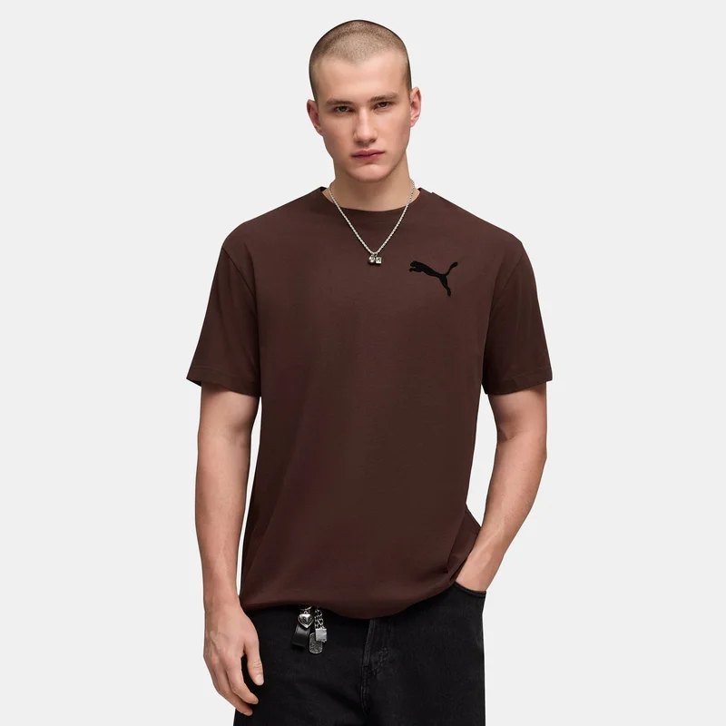 PUMA Men's Essentials Elevated Cat Logo T-Shirt