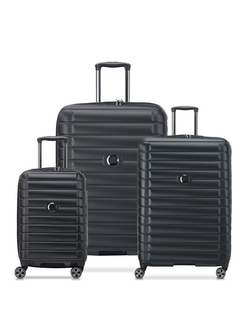 Delsey Shadow 5.0 Hardcase Expendable Double wheel luggage trolley suitcase 3pcs set (L+M+S) 55/70/82cm black - pzsku/Z231ECA4A82493866C4AEZ/45/_/1740919713/bc75700d-d129-4313-aa4b-1f9c3fd1fe68