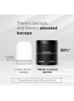 Toniiq 14,000Mg 28X Concentrated Extract - 50% Bacosides Ultra High Strength Bacopa  - Image 4
