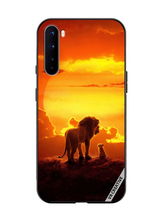 VR CREATIVE Protective Case Cover For OnePlus Nord The Lion King Design Multicolour - Image 1