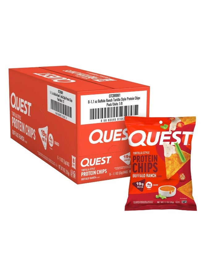 Quest Nutrition Tortilla Style Protein Chips - Buffalo Ranch - Image 2