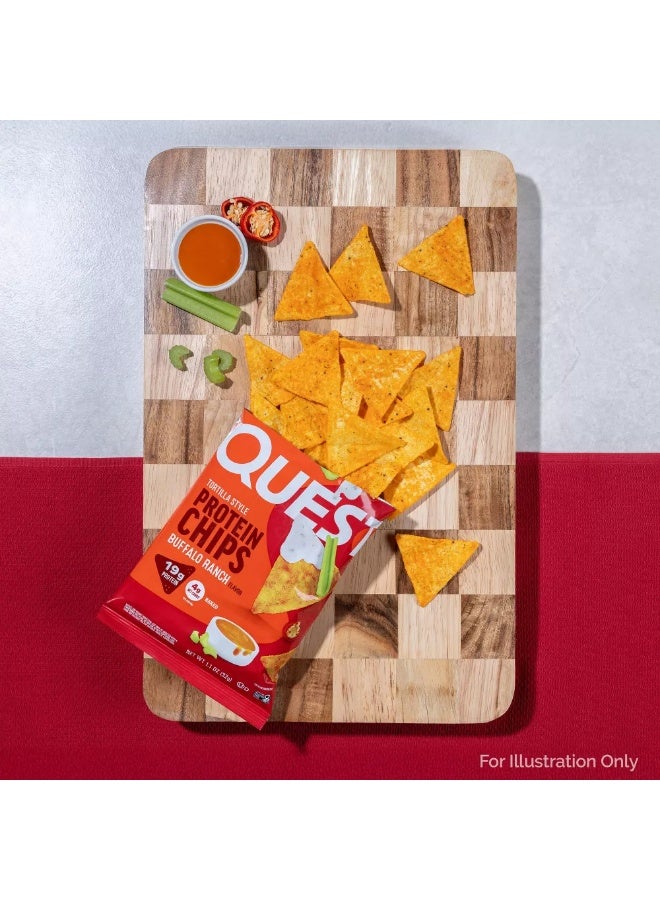 Quest Nutrition Tortilla Style Protein Chips - Buffalo Ranch - Image 3