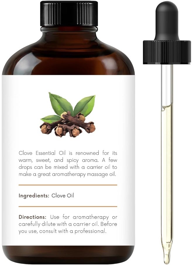 Handcraft Clove Essential Oil - 100% Pure and Natural - Premium Therapeutic Grade with Premium Glass Dropper - Huge 4 fl. Oz - pzsku/Z231F5C84D8417DD41660Z/45/_/1741000258/0604f2b7-2235-49ad-8ba0-f2632573355b