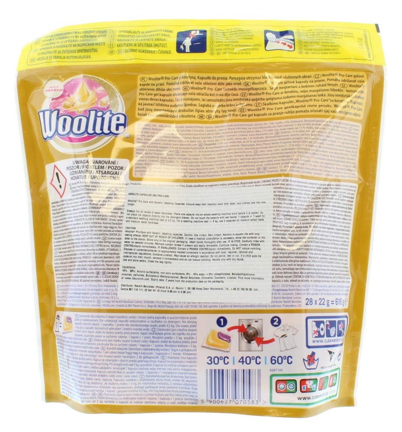 WOOLITE Capsules 28's Pro Care - Image 2