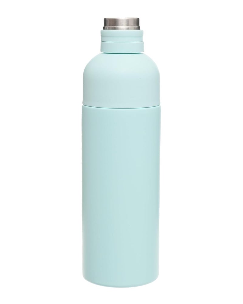 AG-20 SB500 Stainless Steel Water Bottle 500ml, Hot & Cold, Dual Drinking Options, Removable Straw, Secure Seal & Carry Handle - Aqua