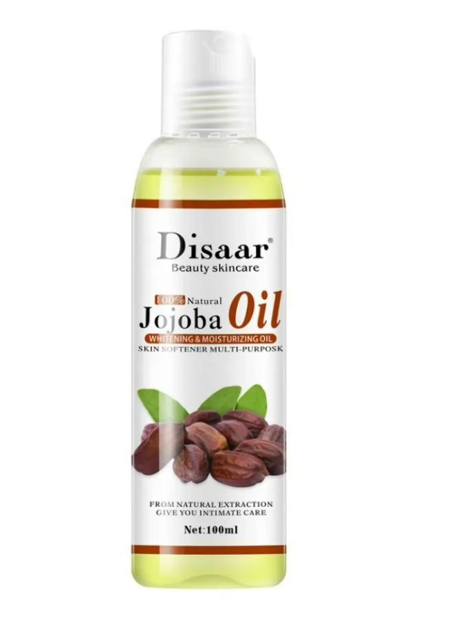 Disaar Pure Natural Jojoba Oil Moturizer & Whitening Skin Softer Multi Purpose 2*100ml 2 pcs - Image 3