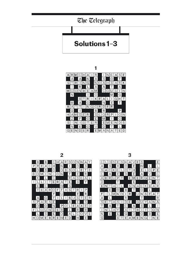 The Telegraph Cryptic Crosswords 13  - Image 1