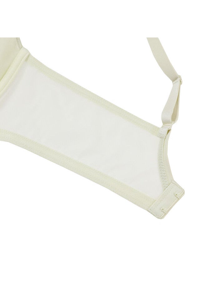 Aimer Women's Summer Thin Breathable Sheer Tulle Bra, Petal Pattern, Minimizing For Large - Image 2