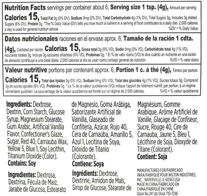 Wilton كرات عيون حلوى صغيرة ويلتون 710-7236، 24 قطعة - Image 2