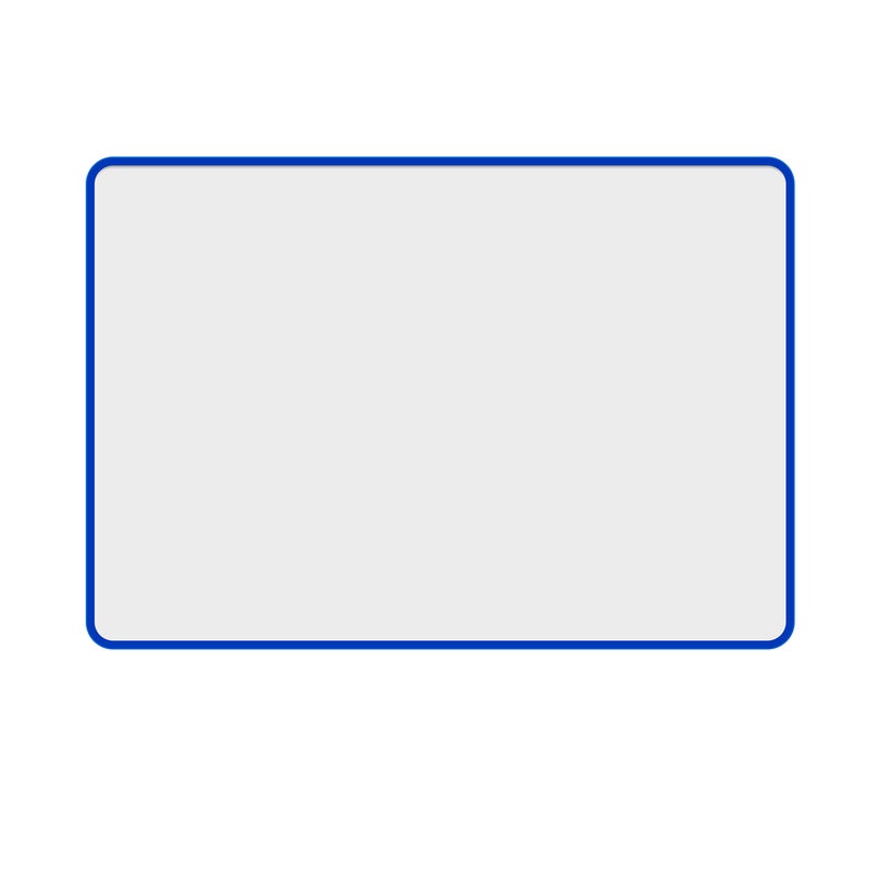 Portable Magnetic Dry Erase Board Double-Sided White Board Handwriting Whiteboard Easy to Clean for Children Adults Drawing Writing Planning Memo Board Office School Home Supplies - Image 1