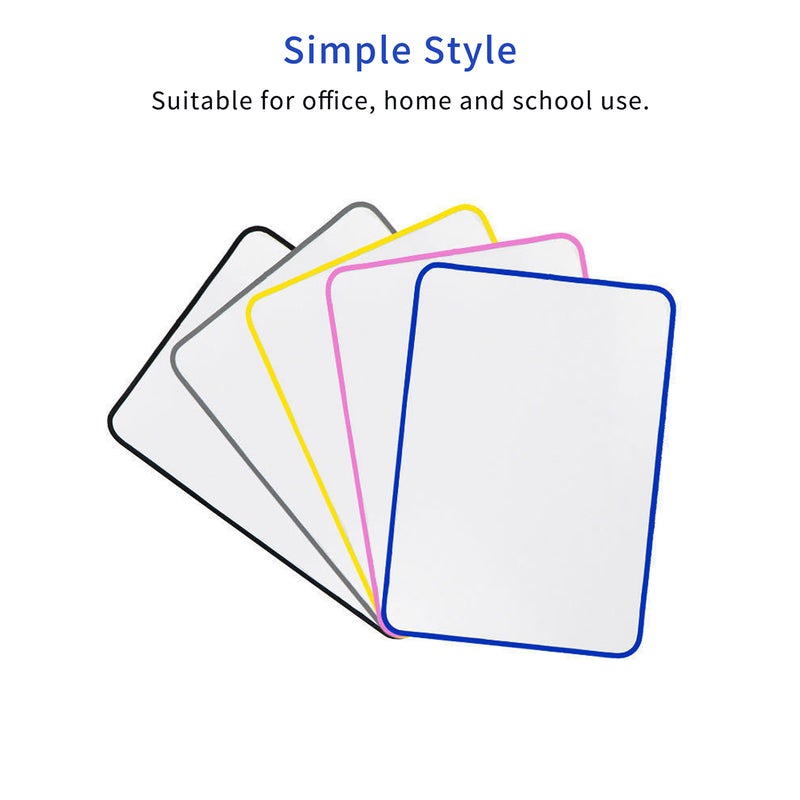 Portable Magnetic Dry Erase Board Double-Sided White Board Handwriting Whiteboard Easy to Clean for Children Adults Drawing Writing Planning Memo Board Office School Home Supplies - Image 5