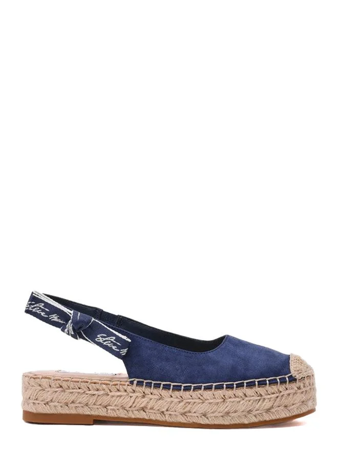 Centro Heeled Sandals - Navy Blue