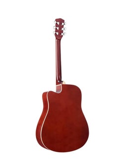 Megarya MegArya 41 Inch Wine Red Color Acoustic Guitar for Beginner Adult, 41 Inch Kids Students Cutaway Acustica Guitarra with Gig Bag  - Image 3