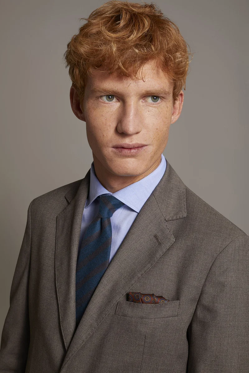 دوبل غانغر Single-breasted jacket - Nut