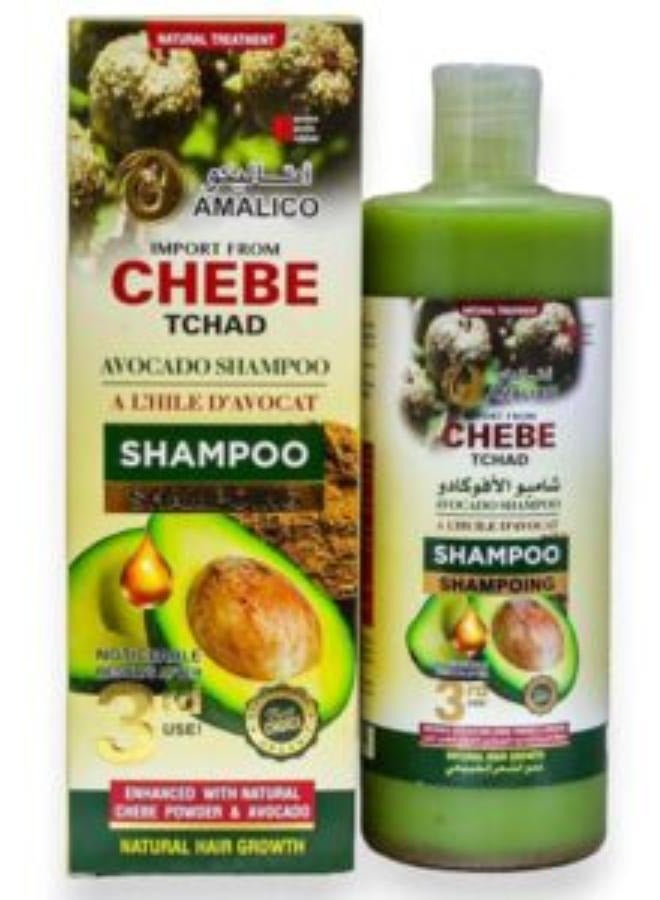 AMALICO Chebe TChad Avocado Shampoo 500ml - Image 1