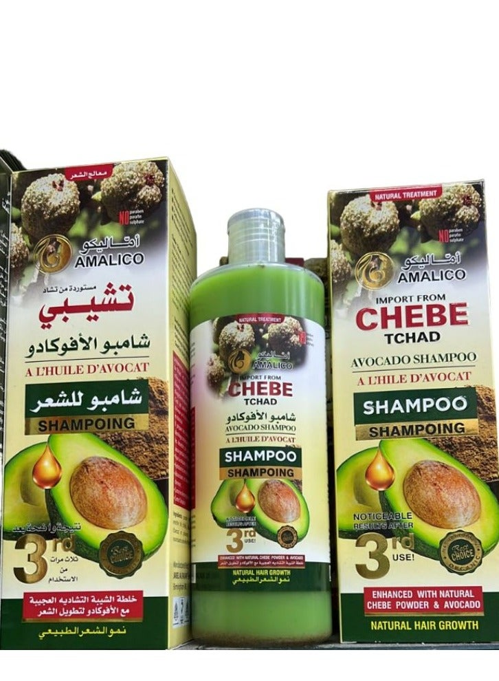 AMALICO Chebe TChad Avocado Shampoo 500ml - Image 3