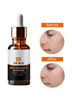 Dr.Med DR MED Vitamin C serum Radiance: Unlock Radiant Skin with our Anti-Oxidant & Glowing Vitamin C Serum (1.01 FL OZ/30ml)  - Image 1