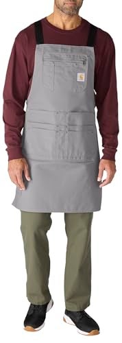 Carhartt Mens Firm Duck Apron Asphalt One Size - Image 1