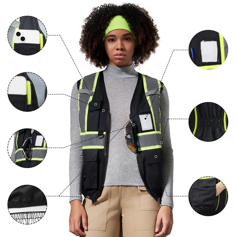 AYKRM safety vest with pockets - Image 2