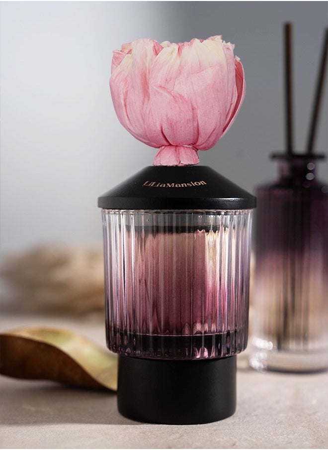 LiLiaMansion Luxury Reed Diffuser Evening Scent - 150ml - Long-Lasting Home Fragrance - Floral & Fruity Notes  - Image 1