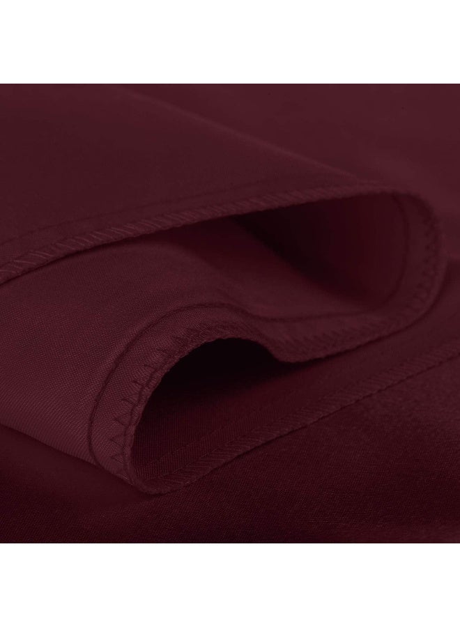 ShopBedding Satin Pillowcase with Zipper for Hair and Skin Care Feels Soft and Cool Like a Silk Pillowcase Satin Pillow Cases 2 Pack Slik Pillow Cover Burgundy Standard Set of 2  Blissford - Image 4