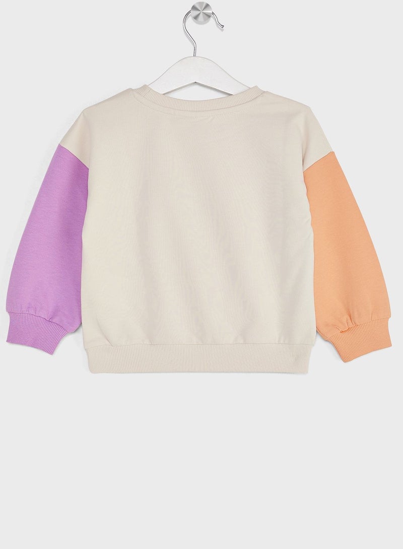 Kids Colourblock Sweatshirt
