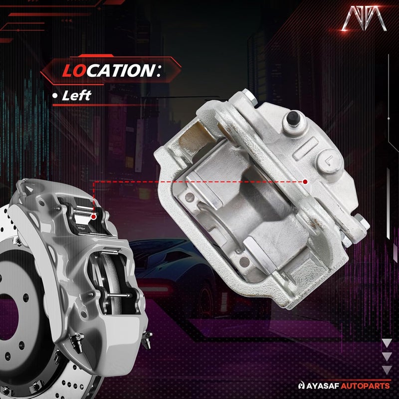 MAYASAF 18B5030 Rear Left Disc Brake Caliper for Chevy and GMC Vehicles - Image 2