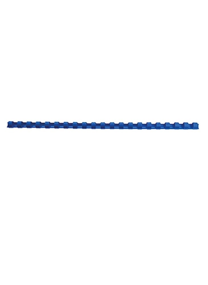 SUPER DEAL 100-Piece Plastic Binding Combs 14mm Blue  - Image 1