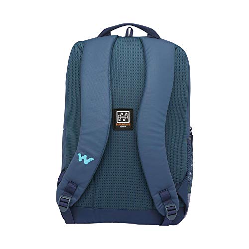 Wildcraft Unisex Zip Closure 2 Compartment Backpack (Blue_Free Size) - Image 2