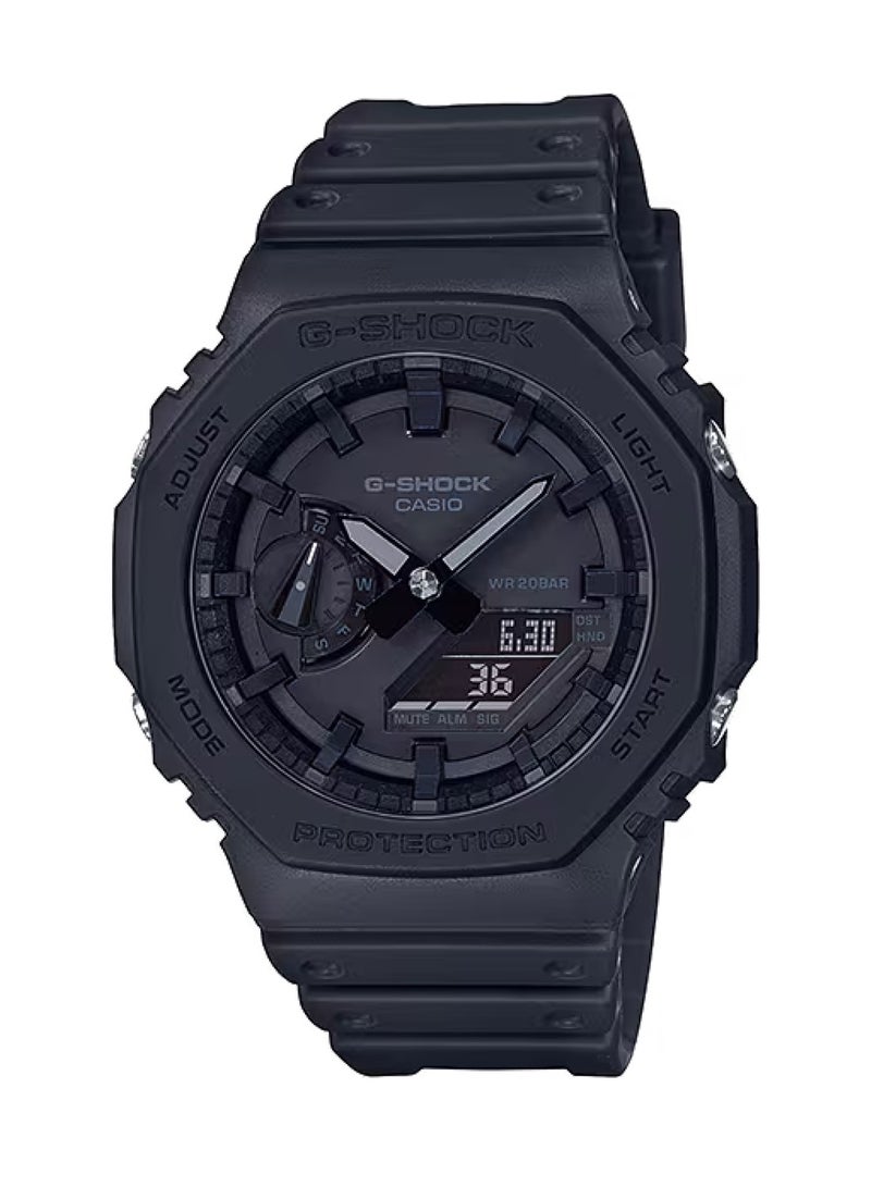 G-SHOCK Men's Analog-Digital Quartz Black Resin Band Watch GA-2100-1A1DR - 45mm  - Image 1